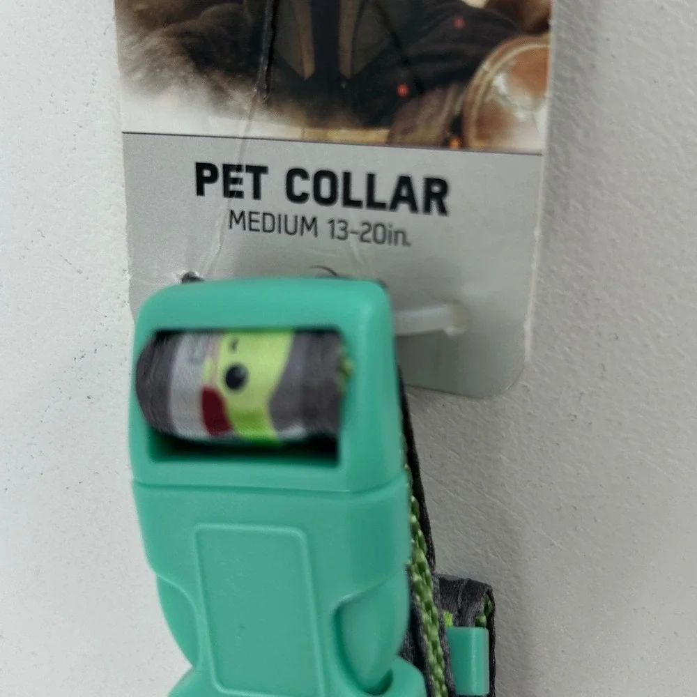 Star Wars The Mandalorian Grogu Pet Collar Medium 13-20in Baby Yoda NEW